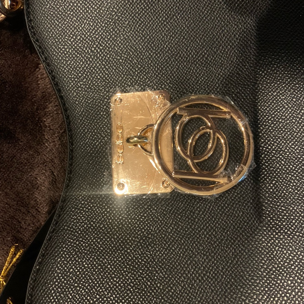 NWT. Bebe black tote - Picture 4 of 5